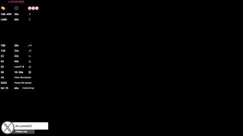 _arianasweet online show from November 12, 9:03 pm