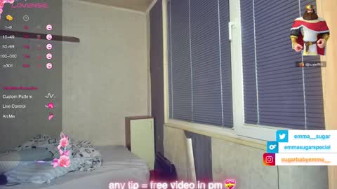 Snapshot of _emma_sugar chatting on February 20, 10:48 pm Emma Sugar online show from February 20, 10:48 pm