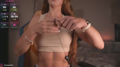 Snapshot of _haruu chatting on November 16, 2:06 am Haru online show from November 16, 2:06 am