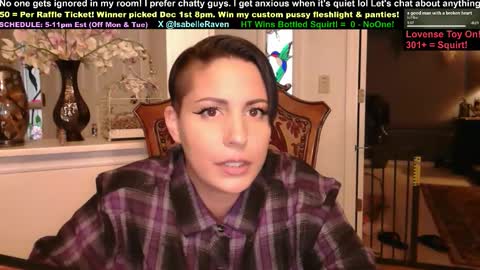 Snapshot of _isabelleraven chatting on October 29, 10:11 pm IsabelleRaven online show from October 29, 10:11 pm