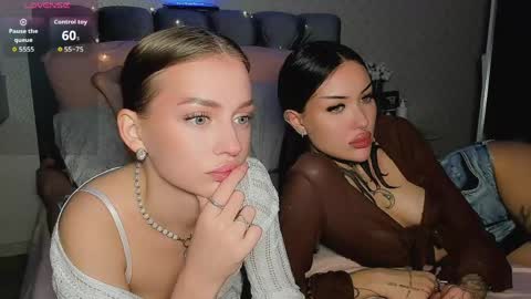 Jess blond and Leila brunette online show from May 31, 10:55 am