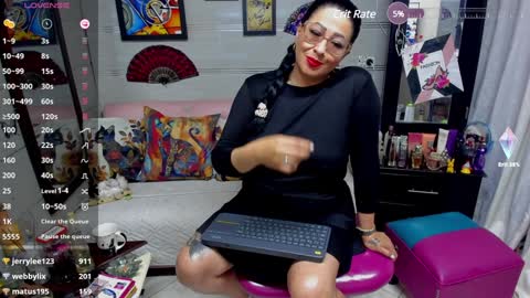 Snapshot of _miranda_spark chatting on January 25, 7:17 am Miranda online show from January 25, 7:17 am