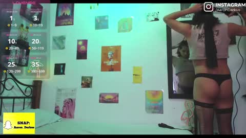 Aaron  online show from September 30, 11:21 pm