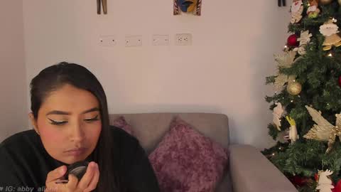 Snapshot of abbey_allen chatting on December 24, 11:33 pm Abbey  IG abby allenn  04 December Online at  I will be on vacation dont forget me  See you soon   online show from December 24, 11:33 pm