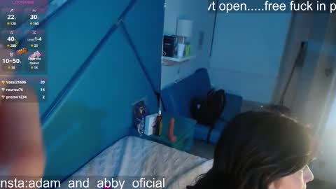 Snapshot of adam_and_abby_ chatting on January 30, 11:55 pm adam and abby online show from January 30, 11:55 pm