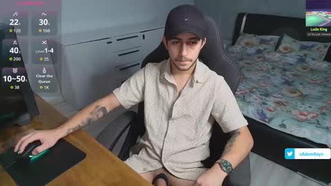 Snapshot of adamrayn chatting on November 9, 6:50 pm Adam Rayn online show from November 9, 6:50 pm