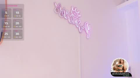 A D D I S O N  online show from February 10, 10:19 pm