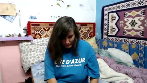 Snapshot of adelineblueeyes chatting on October 8, 10:46 am Larisa online show from October 8, 10:46 am