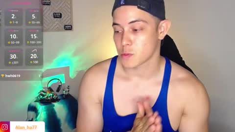 Snapshot of alan_hadid1 chatting on January 11, 2:41 am Alan Hadid online show from January 11, 2:41 am