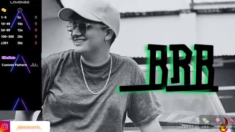 ALEXXX MORRIS online show from September 20, 7:15 pm