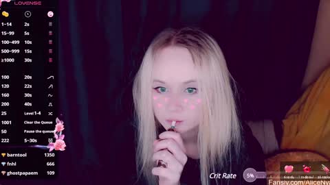 Alice online show from December 22, 6:06 am