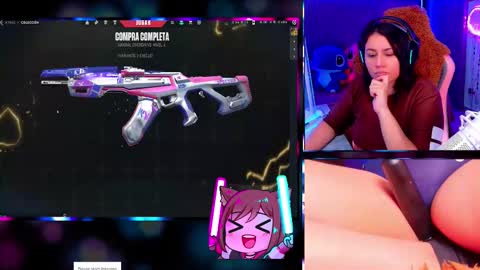 Snapshot of alison_gamer chatting on October 7, 6:27 pm Alison online show from October 7, 6:27 pm
