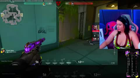 Snapshot of alison_gamer chatting on October 9, 7:45 pm Alison online show from October 9, 7:45 pm