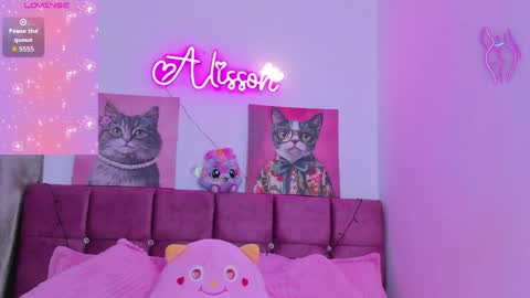 Alisson  online show from April 9, 2:11 pm