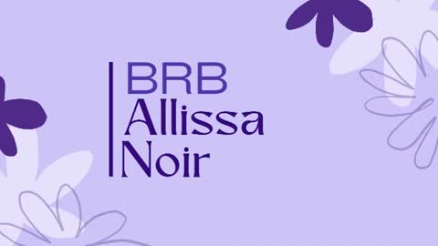 Snapshot of allissa_noir chatting on June 27, 2:16 am Allissa online show from June 27, 2:16 am