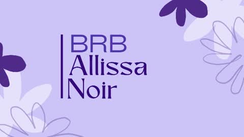 Snapshot of allissa_noir chatting on July 10, 5:56 am Allissa online show from July 10, 5:56 am