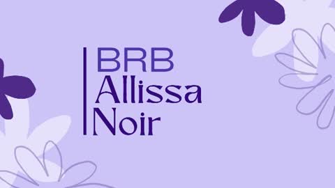 Snapshot of allissa_noir chatting on July 14, 3:44 am Allissa online show from July 14, 3:44 am