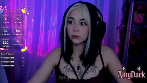 Snapshot of amydarkk chatting on October 10, 4:28 pm Amy online show from October 10, 4:28 pm
