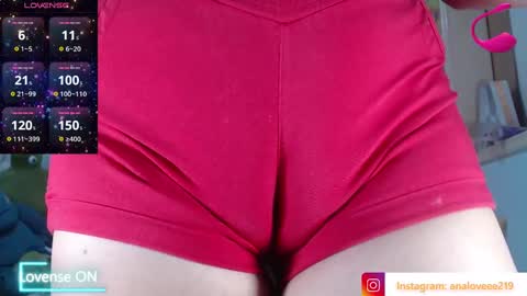 Snapshot of ana_loveee chatting on October 3, 2:19 am Ana lopez - Cameltoe girl online show from October 3, 2:19 am