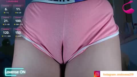 Snapshot of ana_loveee chatting on October 17, 11:40 pm Ana lopez - Cameltoe girl online show from October 17, 11:40 pm