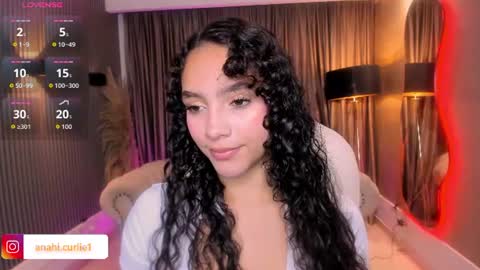 Snapshot of anahi_curlie1 chatting on June 24, 11:31 am Anahi Curlie online show from June 24, 11:31 am