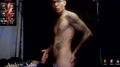 andrew sabaj online show from January 31, 7:11 pm