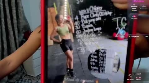 Andrea online show from January 29, 8:14 pm