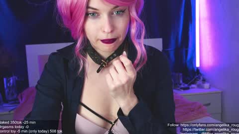Snapshot of angelika_rouge chatting on March 5, 4:35 pm Angelika Rouge online show from March 5, 4:35 pm