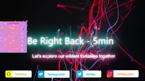 Anhala Rivera online show from February 2, 5:10 am