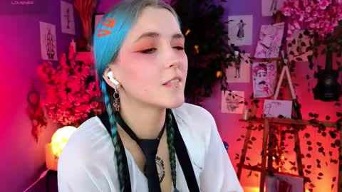 Snapshot of anna_bloom_ chatting on February 21, 4:05 pm Violett online show from February 21, 4:05 pm