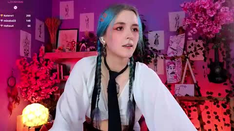 Snapshot of anna_bloom_ chatting on February 21, 7:10 pm Violett online show from February 21, 7:10 pm