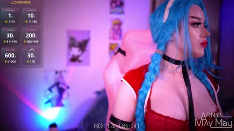 Snapshot of annie_may_may chatting on December 21, 3:53 pm Annie May   online show from December 21, 3:53 pm