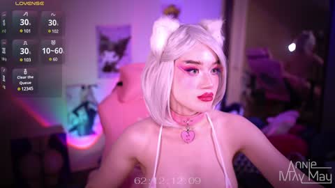 Snapshot of annie_may_may chatting on January 8, 5:48 pm Annie May   online show from January 8, 5:48 pm