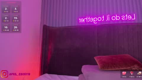 April online show from March 10, 1:54 pm