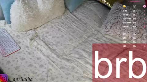 Snapshot of aprilinalba chatting on March 9, 6:06 am ALEKSANDRA POLYAKOVA online show from March 9, 6:06 am