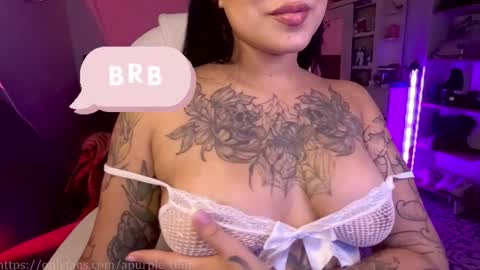 Snapshot of apurple_tulip chatting on February 27, 5:51 am online show from February 27, 5:51 am