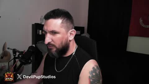 Snapshot of asanator101 chatting on June 1, 6:15 am devilPup75 online show from June 1, 6:15 am