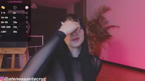 Snapshot of ateneasantacruz chatting on January 19, 12:49 am Atenea  online show from January 19, 12:49 am