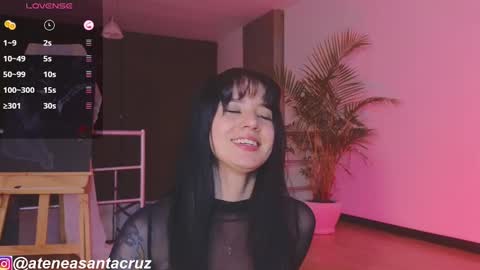 Snapshot of ateneasantacruz chatting on January 19, 3:50 am Atenea  online show from January 19, 3:50 am