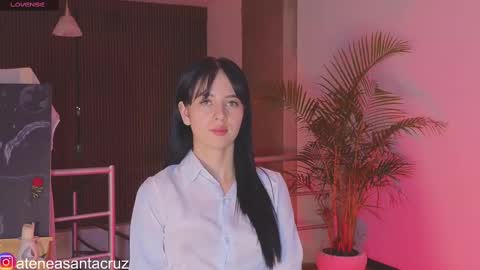 Snapshot of ateneasantacruz chatting on February 27, 12:10 am Atenea  online show from February 27, 12:10 am