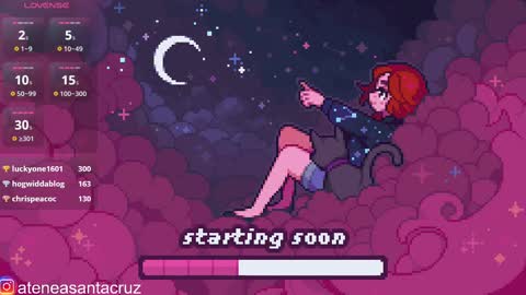 Snapshot of ateneasantacruz chatting on March 1, 4:15 am Atenea  online show from March 1, 4:15 am