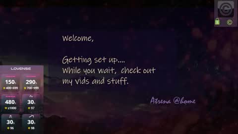 Atrena online show from February 22, 12:23 am