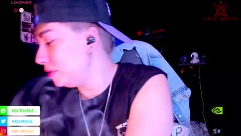 Axel Rouse online show from September 19, 7:25 pm