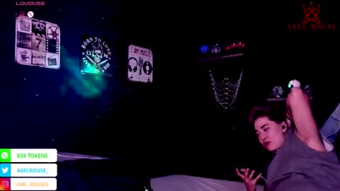 Axel Rouse online show from October 4, 7:01 pm