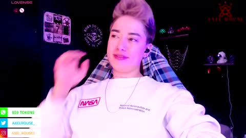 Axel Rouse online show from October 8, 5:43 pm