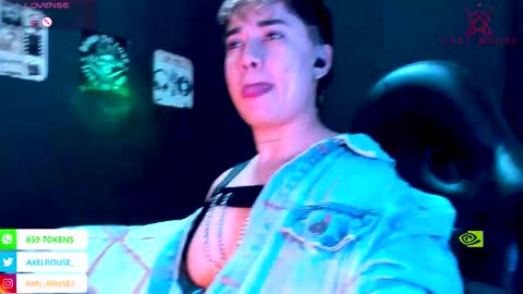 Axel Rouse online show from January 10, 5:48 pm