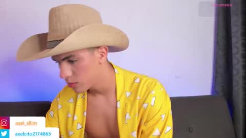 axel slim online show from October 30, 3:52 am