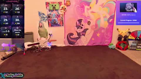 BabyZelda online show from December 12, 11:29 am