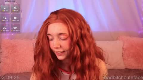 Snapshot of badbitchcuteface chatting on February 9, 11:58 am Jane online show from February 9, 11:58 am