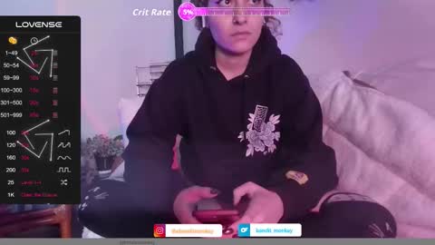 Snapshot of bandit_monkey chatting on February 12, 4:07 am V E R O N I C A online show from February 12, 4:07 am